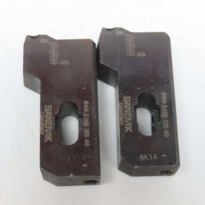 Sandvik Cromant R416.3-129 125 40 Trubore Carbide Insert Boring Slides Lot of 2