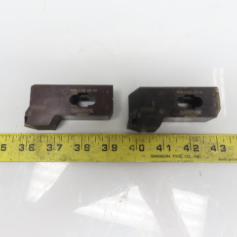 Sandvik Cromant R416.3-129 125 40 Trubore Carbide Insert Boring Slides Lot of 2