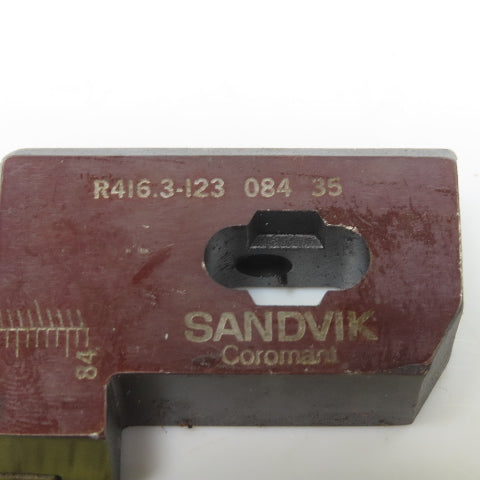 Sandvik Cromant R416.3-123 084 35 Trubore Carbide Insert Boring Slides Lot of 2