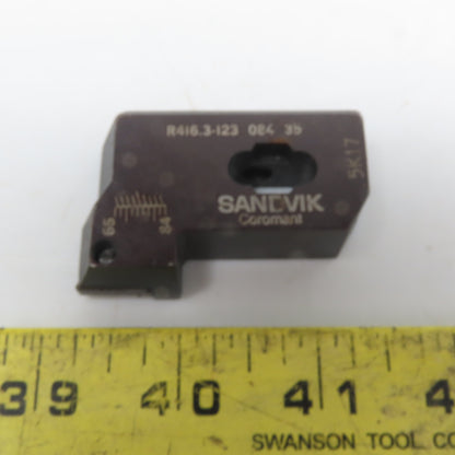 Sandvik Cromant R416.3-123 084 35 Trubore Carbide Insert Boring Slides Lot of 2