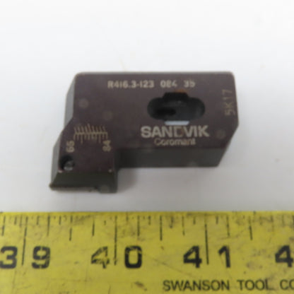 Sandvik Cromant R416.3-123 084 35 Trubore Carbide Insert Boring Slides Lot of 2