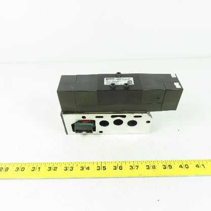 Parker F55VXBG019A 24VDC Pneumatic Solenoid Valve W/Manifold 145 PSI 2.3W