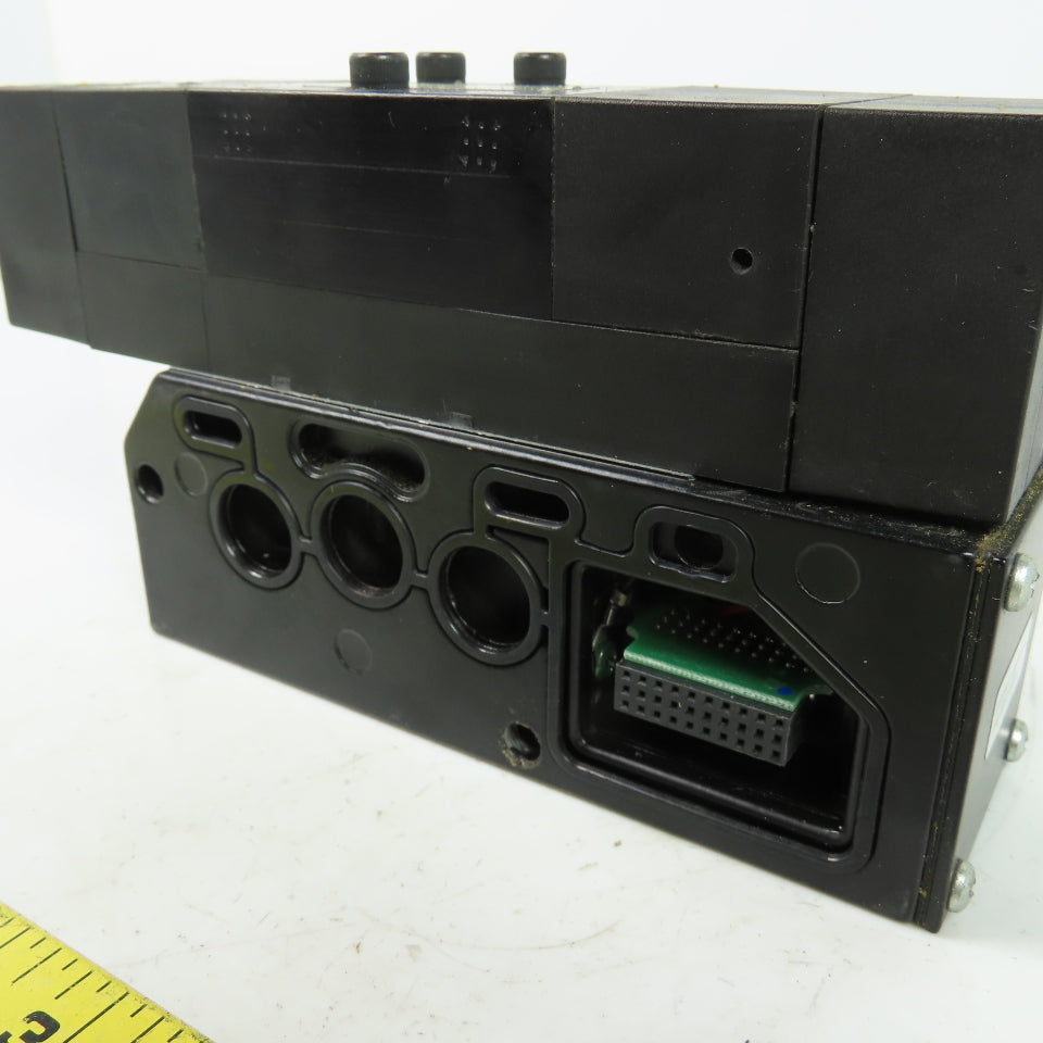 Parker F52VXBK019A 24VDC Pneumatic Solenoid Valve W/Manifold 145 PSI 2.3W