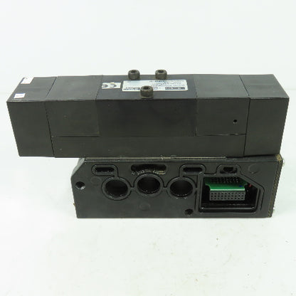 Parker F52VXBK019A 24VDC Pneumatic Solenoid Valve W/Manifold 145 PSI 2.3W