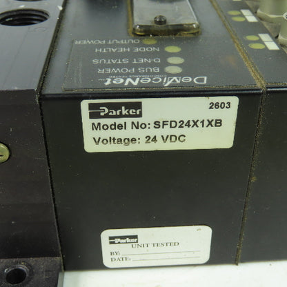 Parker SFD24X1XB Communication Module DeviceNet 24V