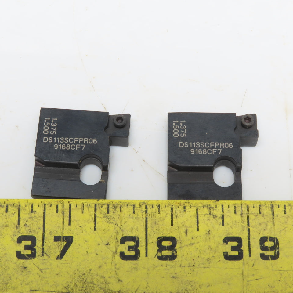 Kennametal DS113SCFPR06 1.3750 -1.500 Indexable insert Boring Head Set of 2