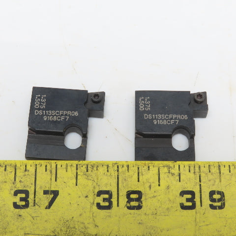 Kennametal DS113SCFPR06 1.3750 -1.500 Indexable insert Boring Head Set of 2