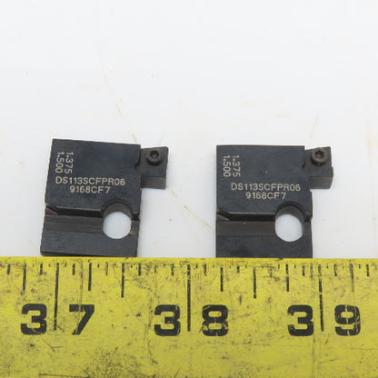 Kennametal DS113SCFPR06 1.3750 -1.500 Indexable insert Boring Head Set of 2