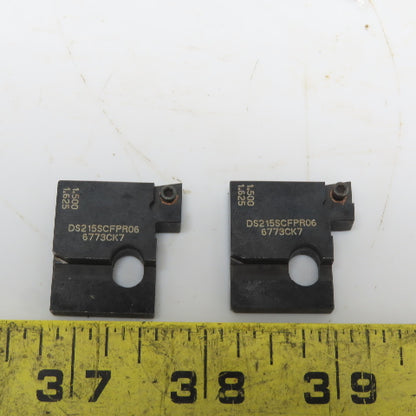 Kennametal DS215SCFPR06 1.500-1.625 Indexable insert Boring Head Set of 2