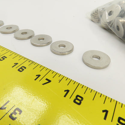 1" OD x 1/4" ID Stainless Steel Flat Washer 0.1125" + / - Thick Lot Of 1000+