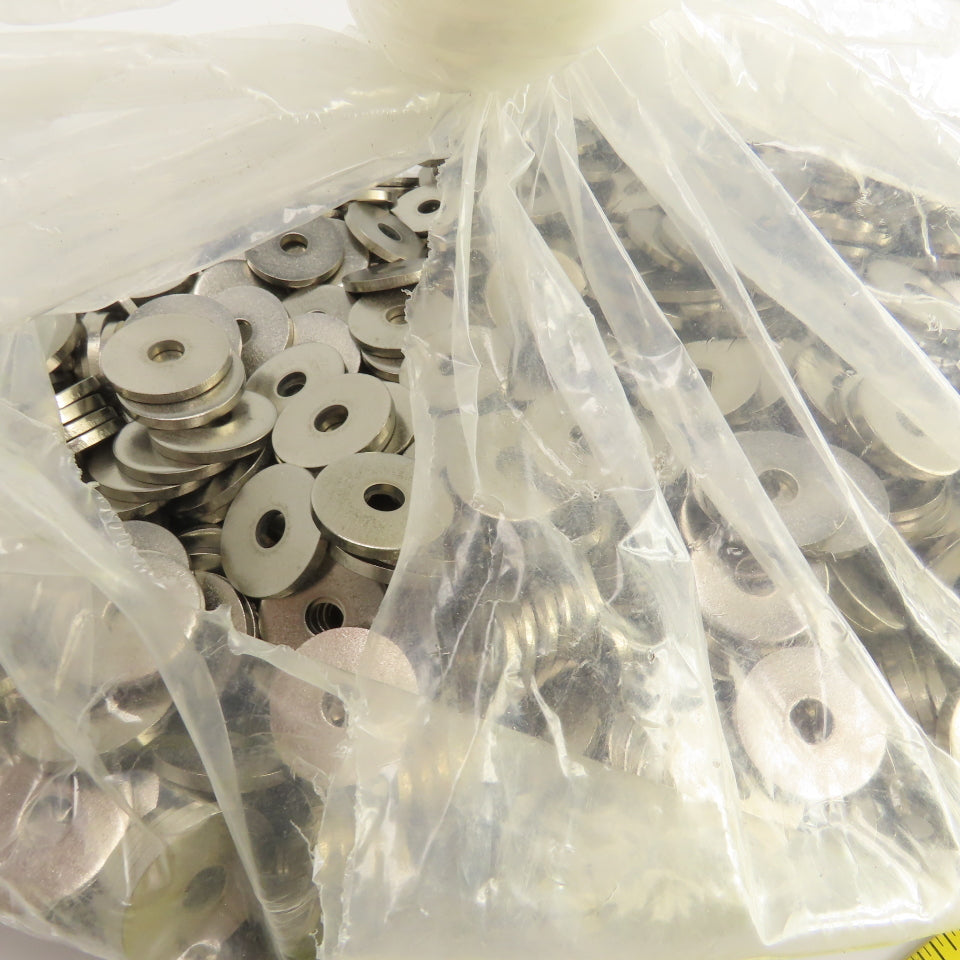 1" OD x 1/4" ID Stainless Steel Flat Washer 0.1125" + / - Thick Lot Of 1000+