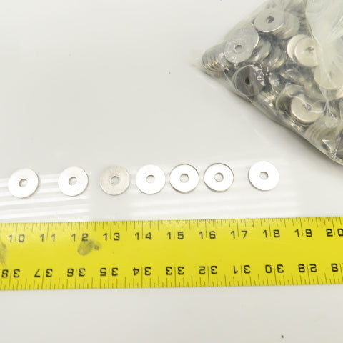 1" OD x 1/4" ID Stainless Steel Flat Washer 0.1125" + / - Thick Lot Of 1000+