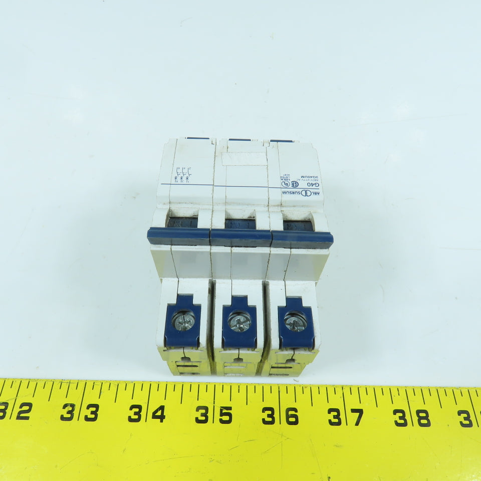 Altech ABL Sursum 3G40UM 3-Pole 40A Circuit Breaker 3PH 480Y/277V VAC