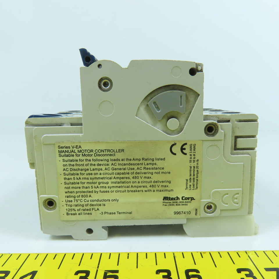 Altech ABL Sursum 3G40UM 3-Pole 40A Circuit Breaker 3PH 480Y/277V VAC