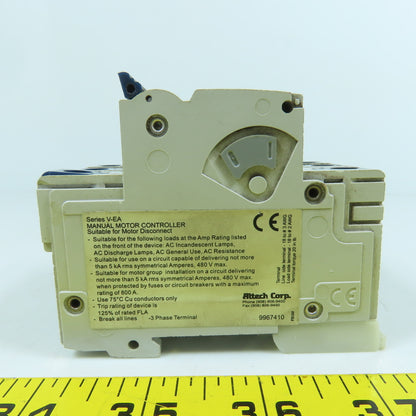 Altech ABL Sursum 3G40UM 3-Pole 40A Circuit Breaker 3PH 480Y/277V VAC