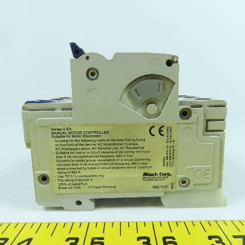 Altech ABL Sursum 3G40UM 3-Pole 40A Circuit Breaker 3PH 480Y/277V VAC