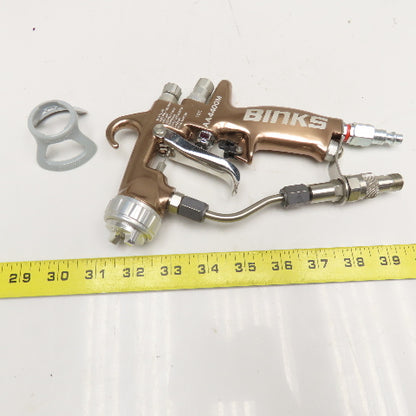 Binks AA4400M LVMP Flat Tip Air Assisted Airless Spray Gun 4400 PSI