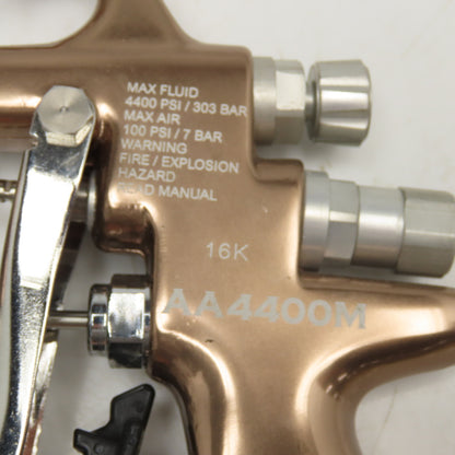Binks AA4400M LVMP Flat Tip Air Assisted Airless Spray Gun 4400 PSI