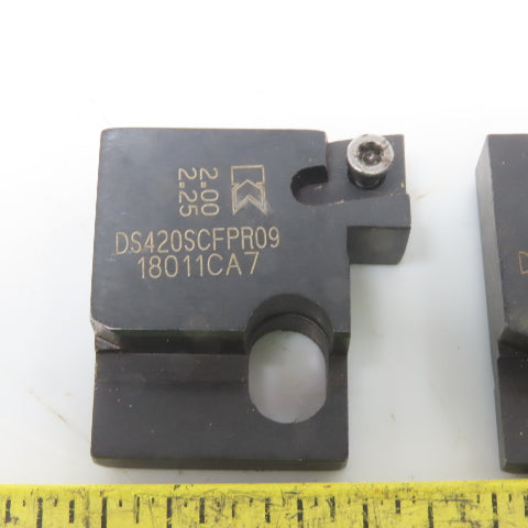 Kennametal DS420SCFPR09 2.00-2.25 Indexable insert Boring Head Set of 2