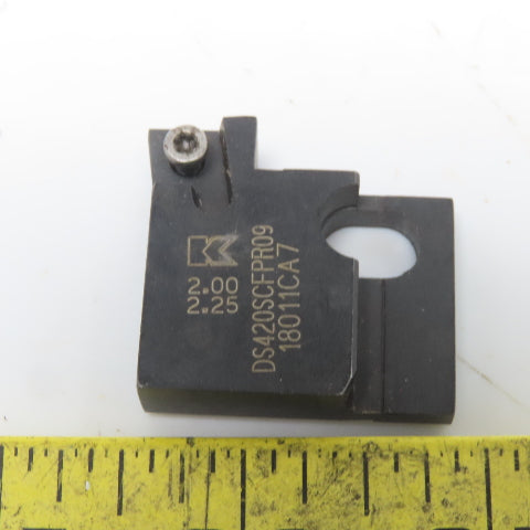 Kennametal DS420SCFPR09 2.00-2.25 Indexable insert Boring Head Set of 2