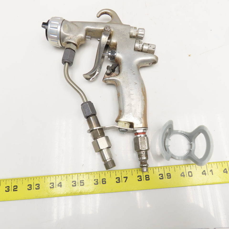 Binks AA4400M LVMP Flat Tip Air Assisted Airless Spray Gun 4400 PSI