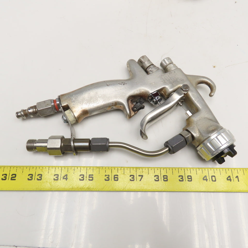 Binks AA4400M LVMP Flat Tip Air Assisted Airless Spray Gun 4400 PSI