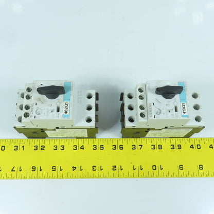Siemens 3RV1021-0JA10 Motor Starter Protector Circuit Breaker 0.7-1.0A Lot Of 2