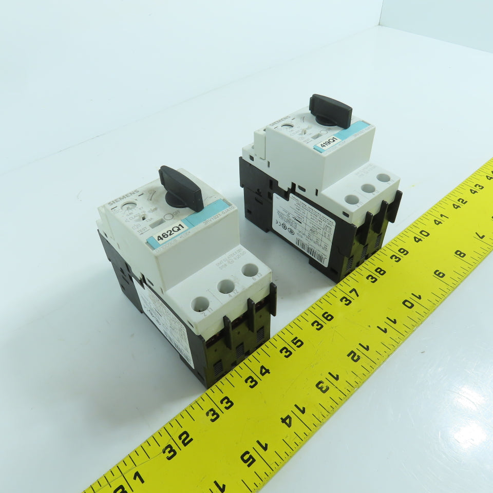 Siemens 3RV1021-0JA10 Motor Starter Protector Circuit Breaker 0.7-1.0A Lot Of 2