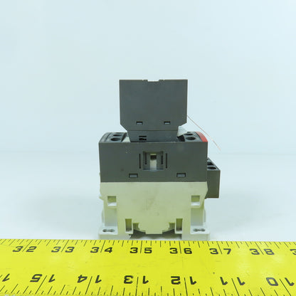 ABB NFZ22E-21 Contactor Relay 400V 16A 24-60VDC Coil W/ CA4-10 Aux Blocks (4)