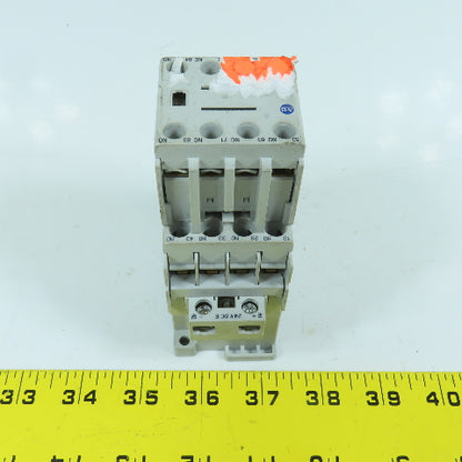 Allen Bradley 700-CF400E* Ser A 600V 25A Contactor Relay 24VDC Coil W/ 100-F Aux