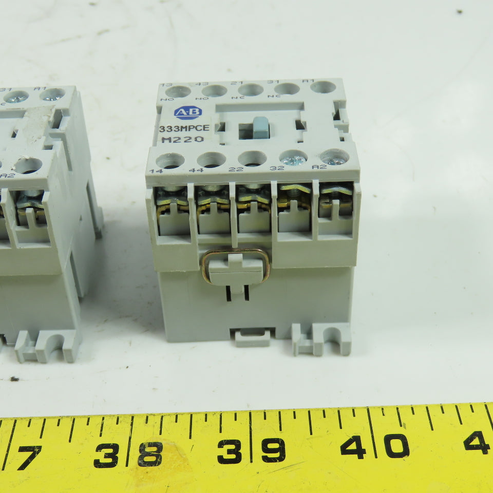 Allen Bradley 700DC-M220* Ser A Control Relay 600VAC 16A 24VDC Coil Lot Of 5