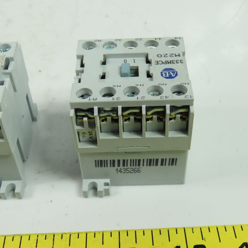 Allen Bradley 700DC-M220* Ser A Control Relay 600VAC 16A 24VDC Coil Lot Of 5