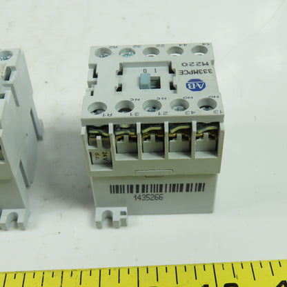 Allen Bradley 700DC-M220* Ser A Control Relay 600VAC 16A 24VDC Coil Lot Of 5