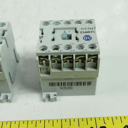 Allen Bradley 700DC-M220* Ser A Control Relay 600VAC 16A 24VDC Coil Lot Of 5