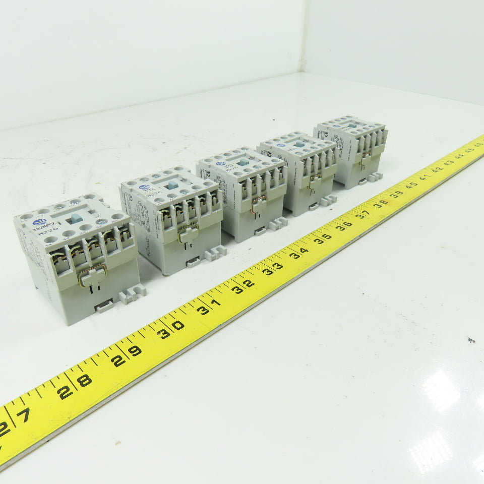 Allen Bradley 700DC-M220* Ser A Control Relay 600VAC 16A 24VDC Coil Lot Of 5