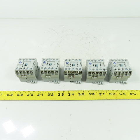 Allen Bradley 700DC-M220* Ser A Control Relay 600VAC 16A 24VDC Coil Lot Of 5