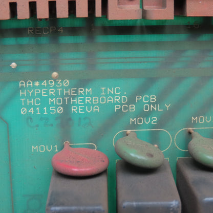 Hypertherm AA#4930 041150 Rev A THC Motherboard PCB