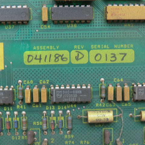 041186 Rev D Circuit Board Card For Hypertherm