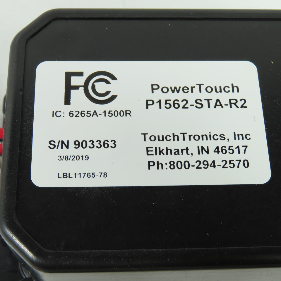 Touch Tronics P1562-STA-R2 Power Touch Remote Control System Stair Lift Kit
