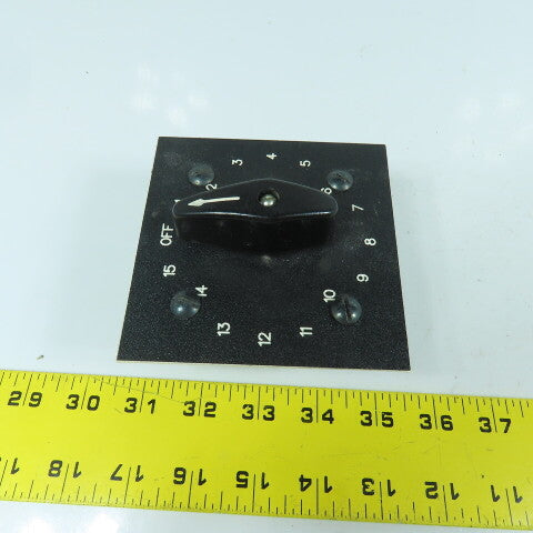 Electroswitch 28301A Series 28 15-Position Rotary Switch