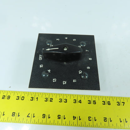Electroswitch 28301A Series 28 15-Position Rotary Switch