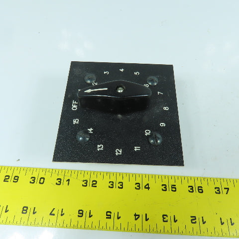 Electroswitch 28301A Series 28 15-Position Rotary Switch