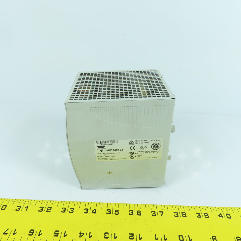 Carlo Gavazzi SPD242403 24V DC 240W Power Supply 400-500VAC 3PH 0.85A Input