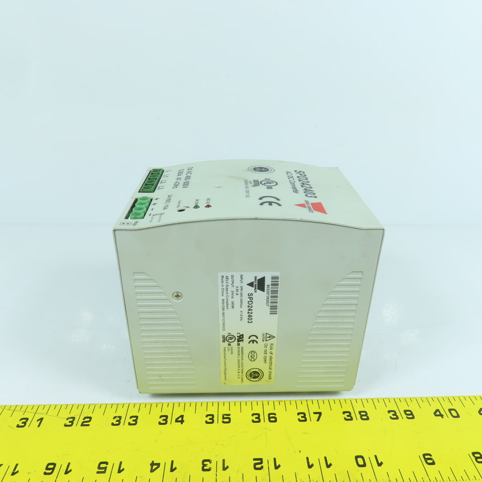 Carlo Gavazzi SPD242403 24V DC 240W Power Supply 400-500VAC 3PH 0.85A Input