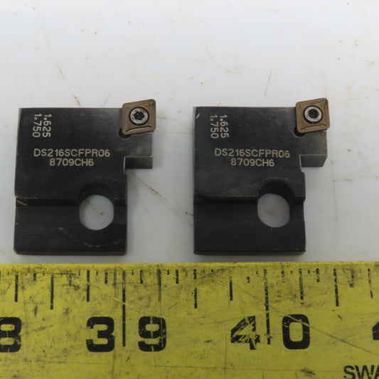 Kennametal DS216SCFPR06 1.625-1.750 Indexable insert Boring Head Set of 2