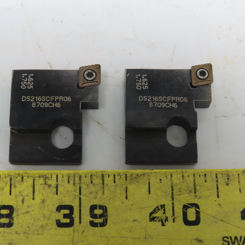 Kennametal DS216SCFPR06 1.625-1.750 Indexable insert Boring Head Set of 2