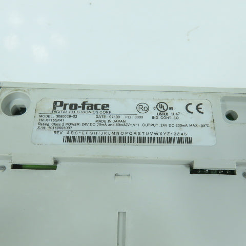 Pro-Face FN-XY16SK41 3080039-02 16 -Point Transistor Sink Output Input Module