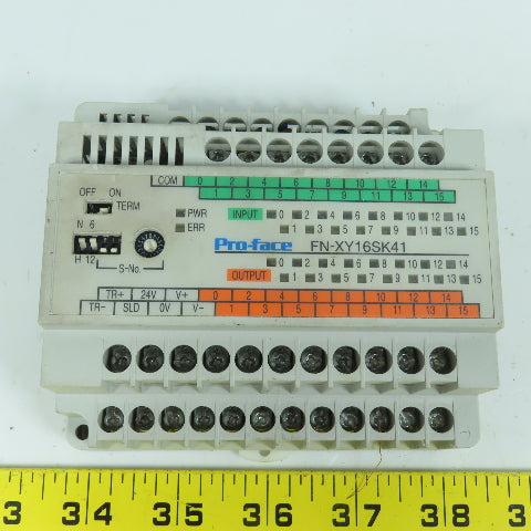 Pro-Face FN-XY16SK41 3080039-02 16 -Point Transistor Sink Output Input Module