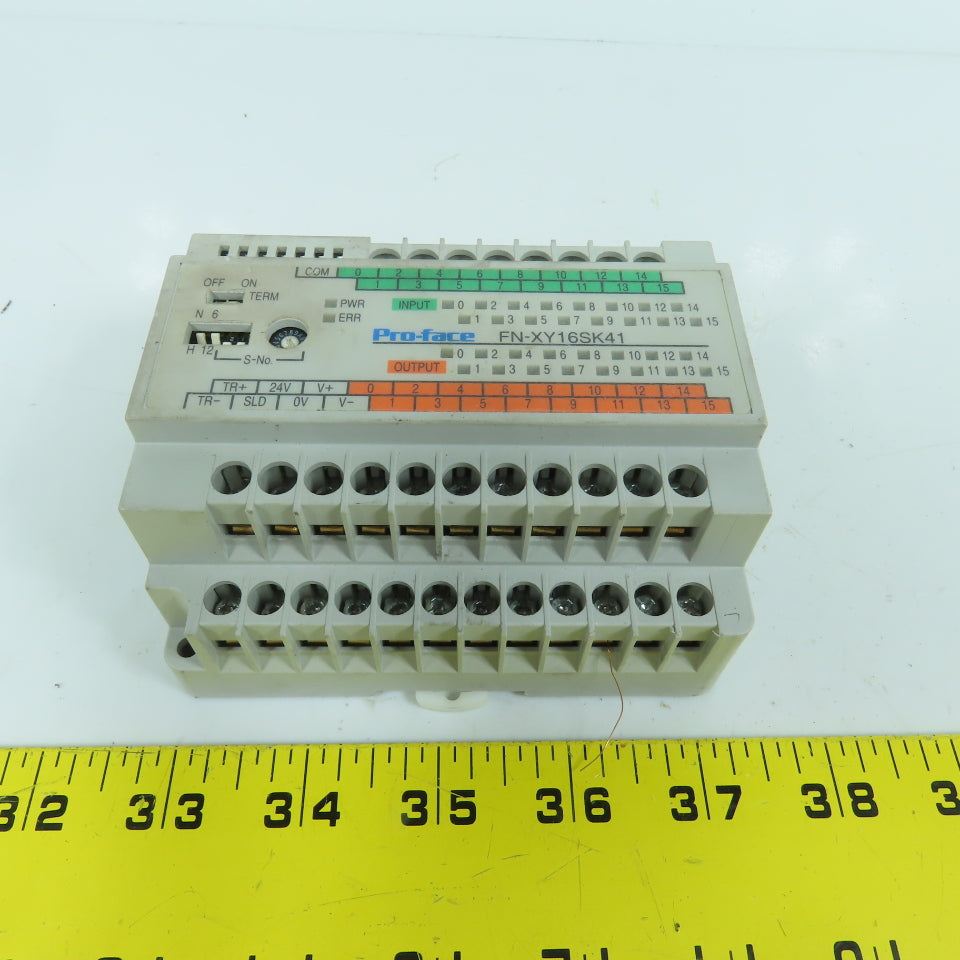 Pro-Face FN-XY16SK41 3080039-02 16 -Point Transistor Sink Output Input Module