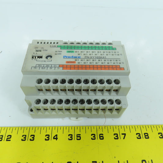 Pro-Face FN-XY16SK41 3080039-02 16 -Point Transistor Sink Output Input Module